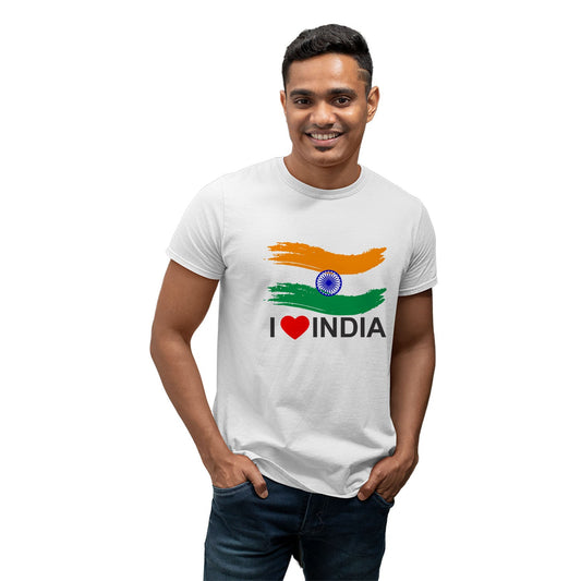 I Love India Tshirt for Men