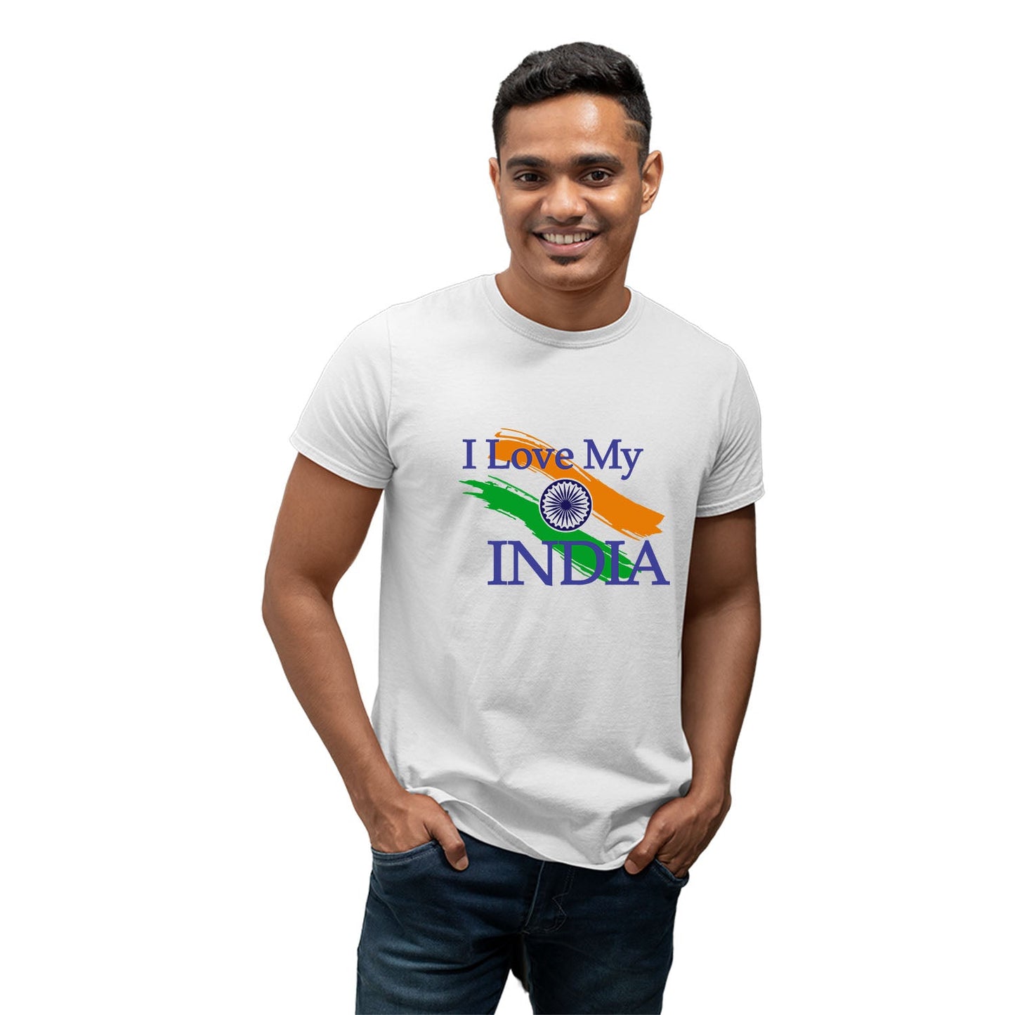 I Love My India Tshirt Men