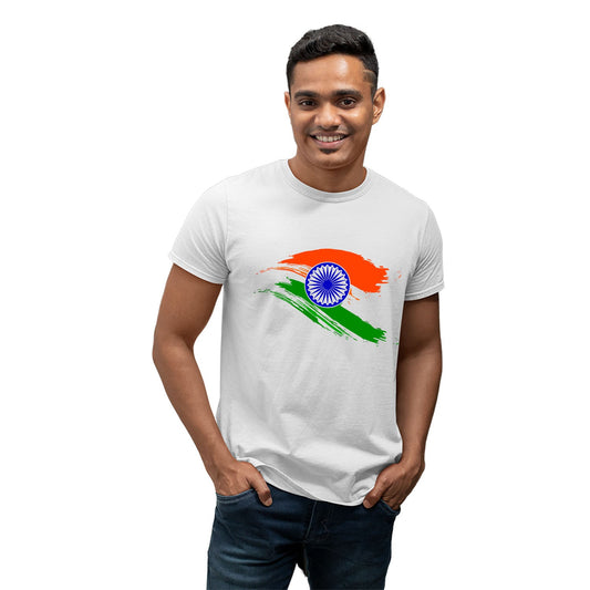Indian Flag Printed Tshirt