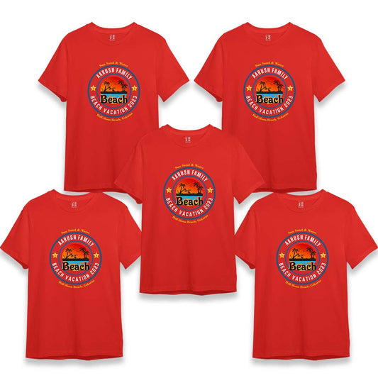 cotton t shirt for group t shirts for groups group tshirt red