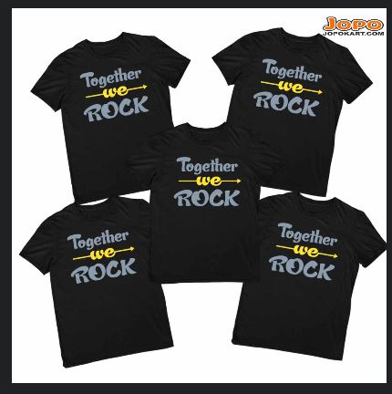 Together We Rock  - Group T shirts