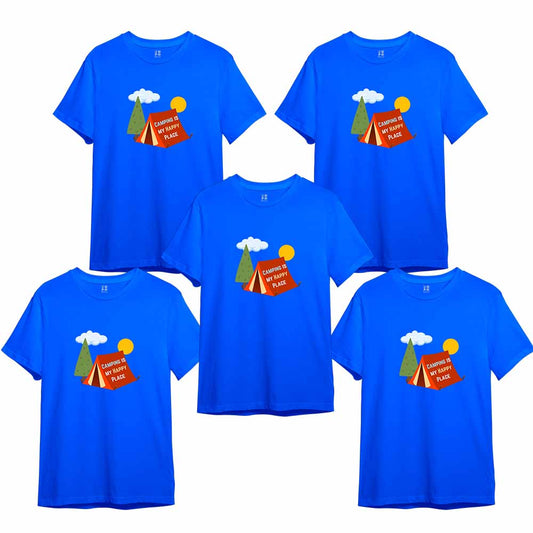 Camping is my Happy Place Group T shirts