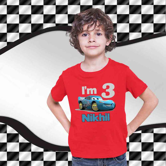 Car theme boy red