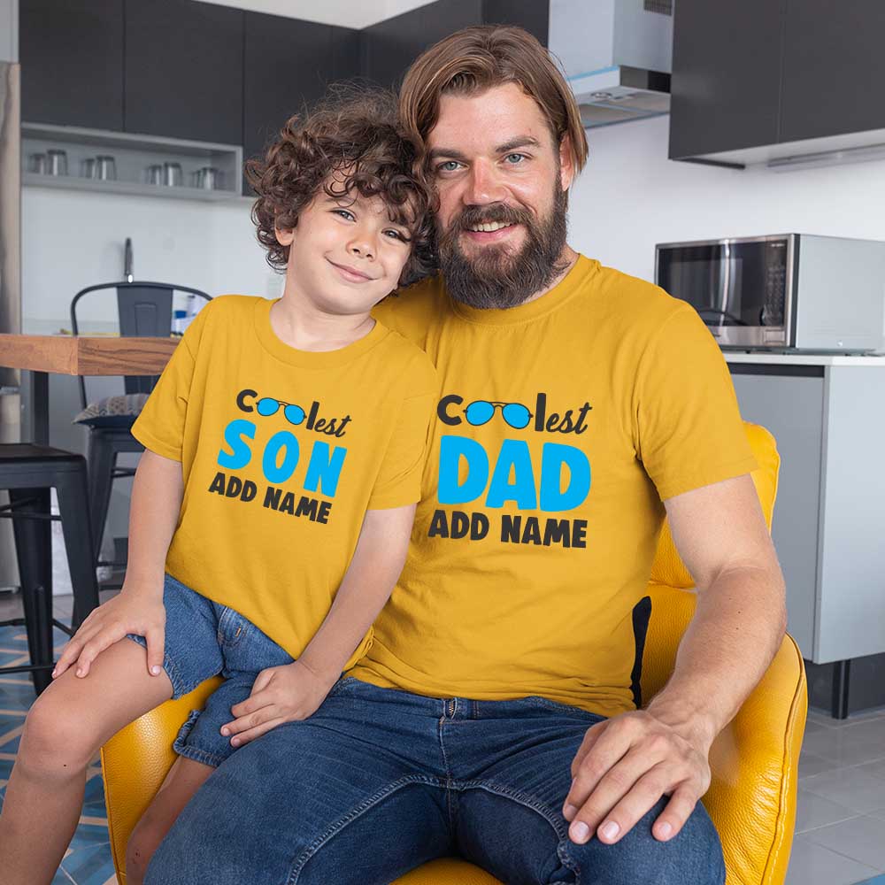 Coolest dad boy add name mustard