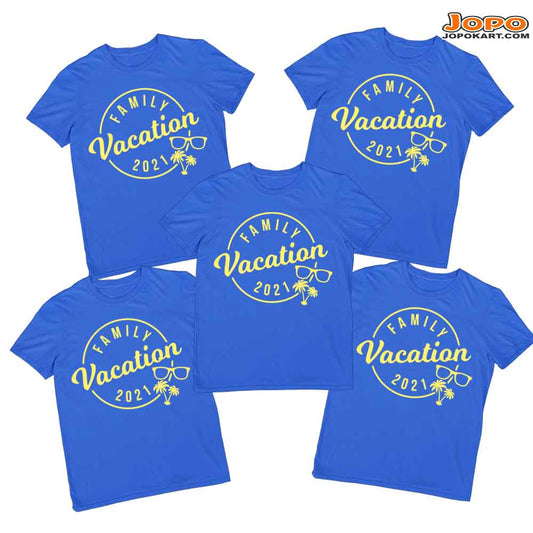 FAMILY VACATION 2021 NEW ROYAL BLUE