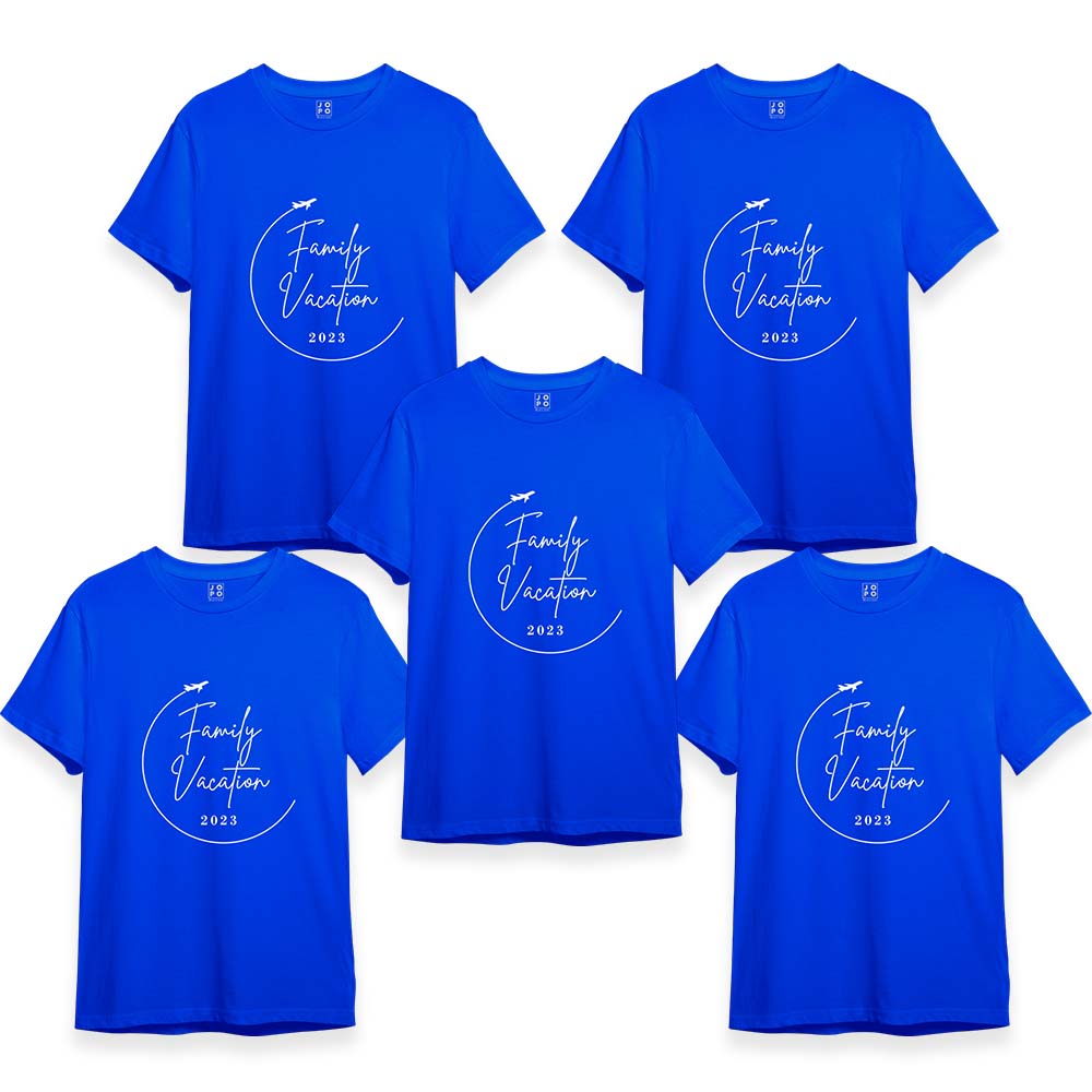 cotton t shirt for group of friends group t shirts idea friends printed t shirts family royal blue
