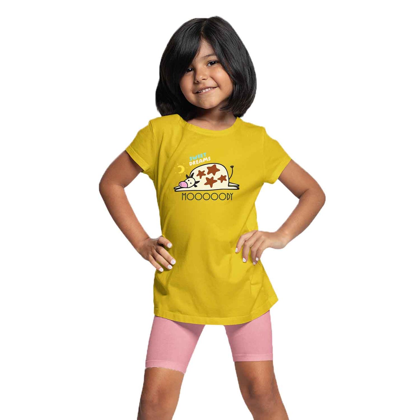 Girls 3pc Multi Printed Tshirts Combo Pack 2