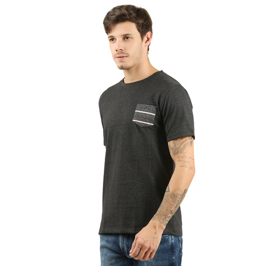 Grey Pocket Men's T-shirt