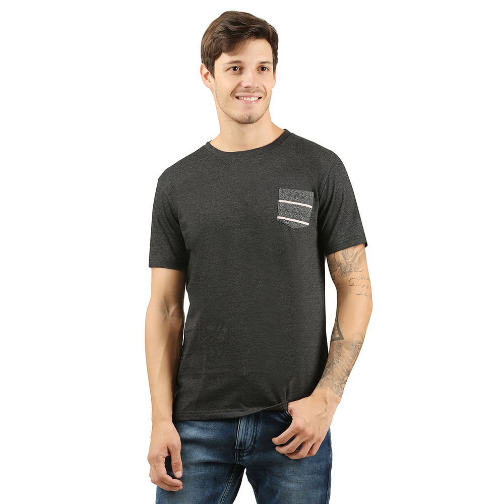 Grey Pocket Men's T-shirt