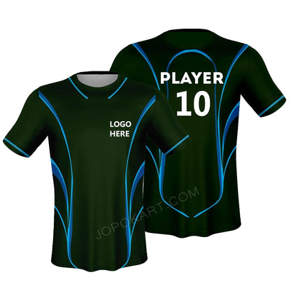customised sports jersey team name player men white black team