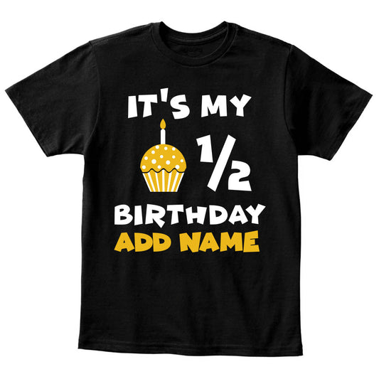 HALF BDAY CAKE Black