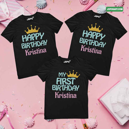 Happy Birthday Kristina black