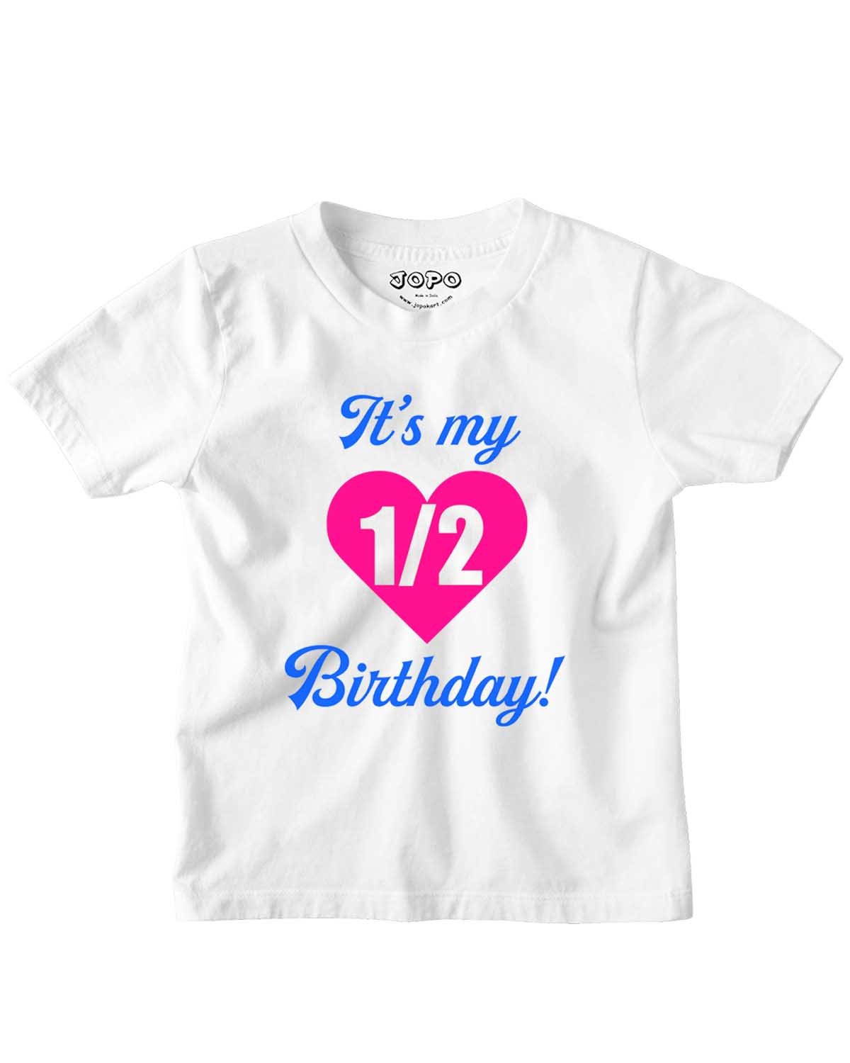 happy half birthday kid boy girl milestone party