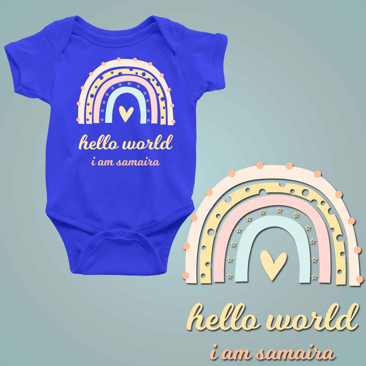 Hello world i am samaira royal blue