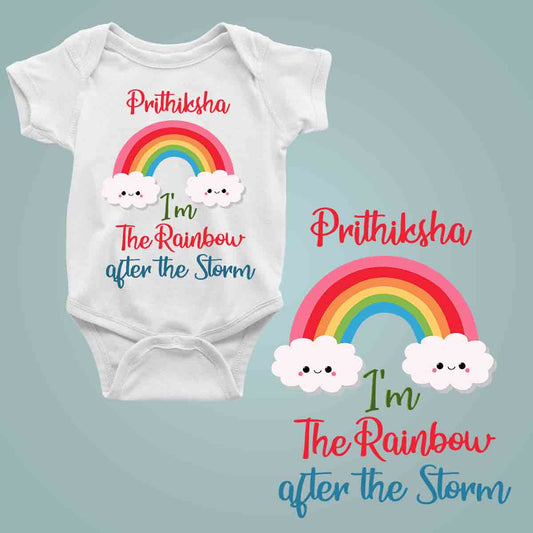 I'm the Rainbow after the storm bg white