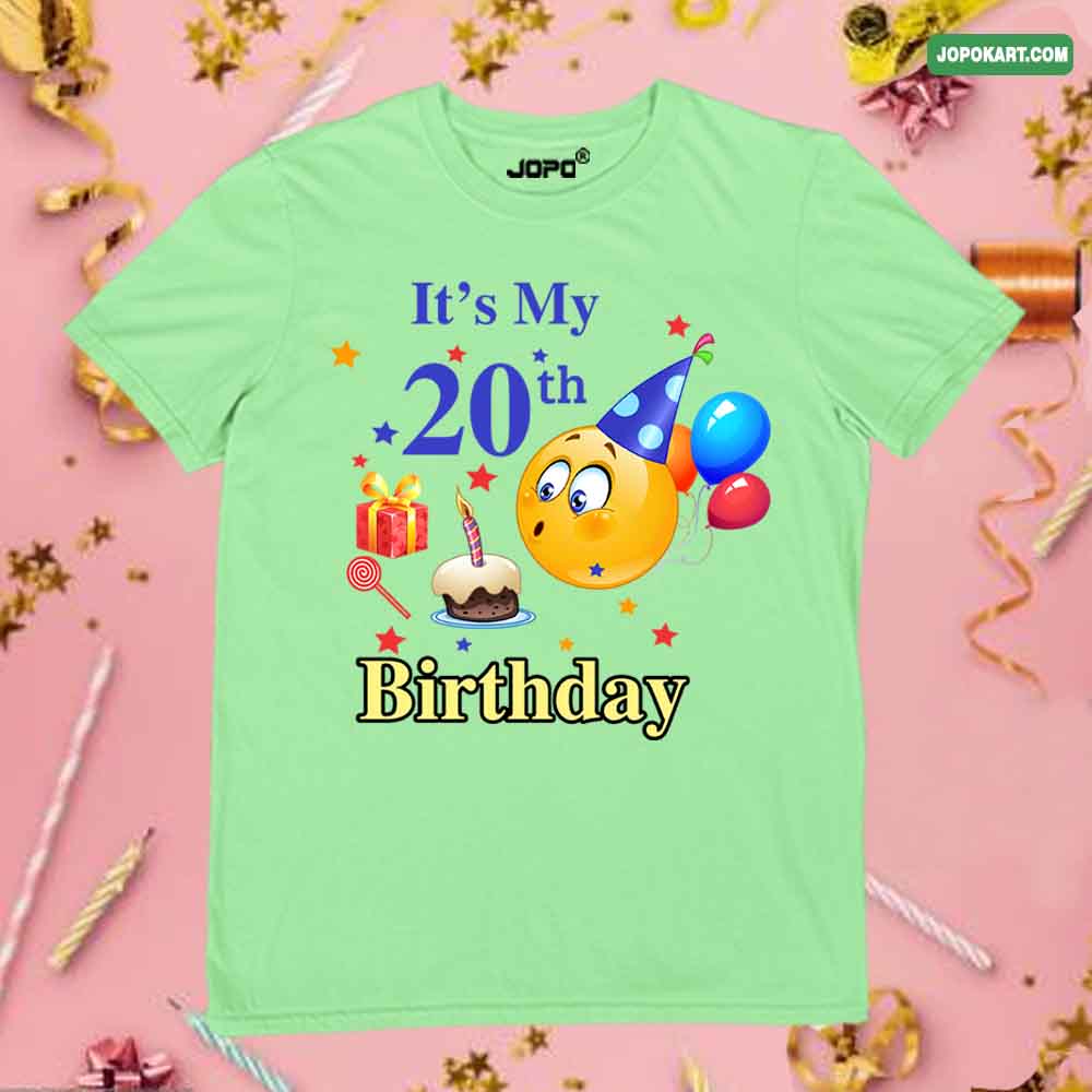 It's my 20 th Birthday MINT GREEN