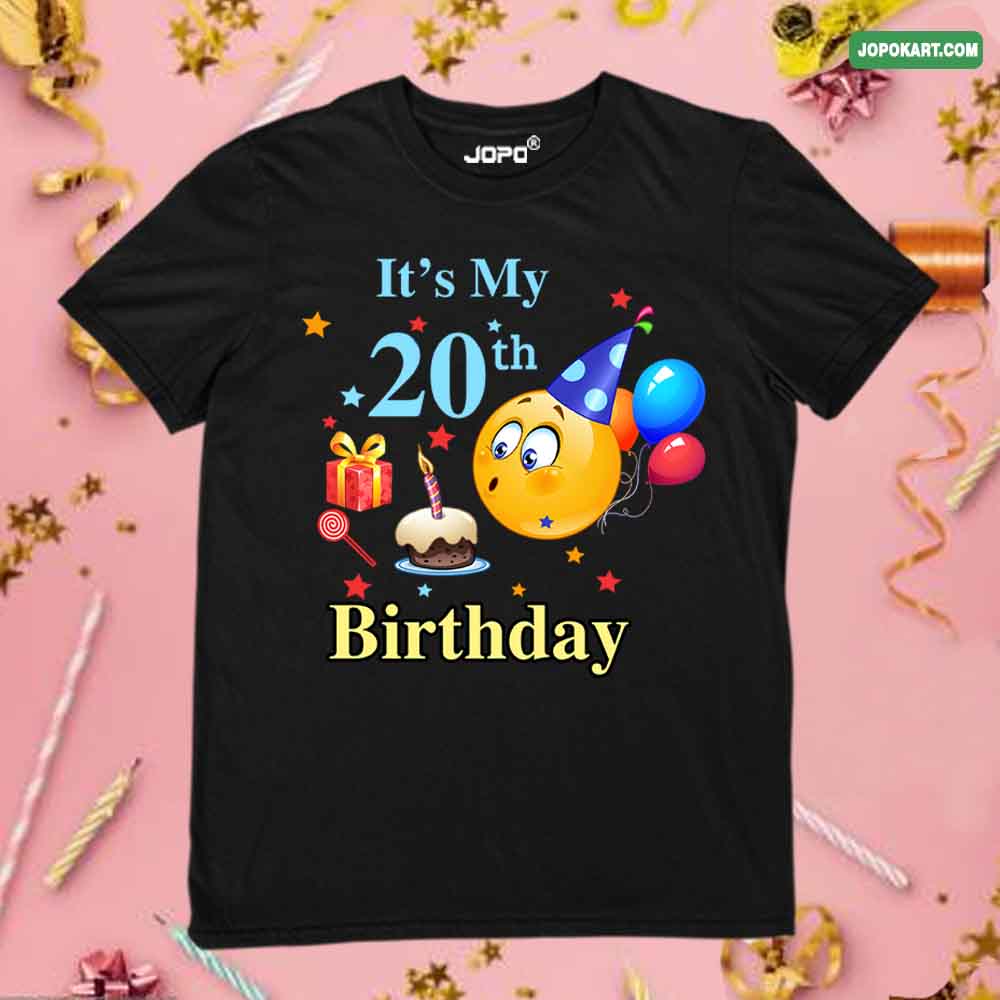 It's my 20 th Birthday black