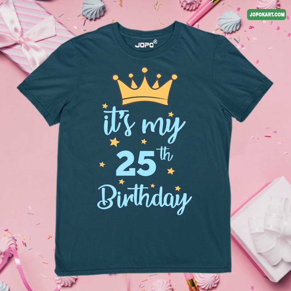 It's my 25 th Birthday navy
