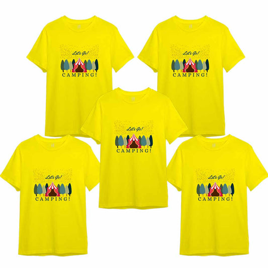 Let's go Camping Group Tshirts