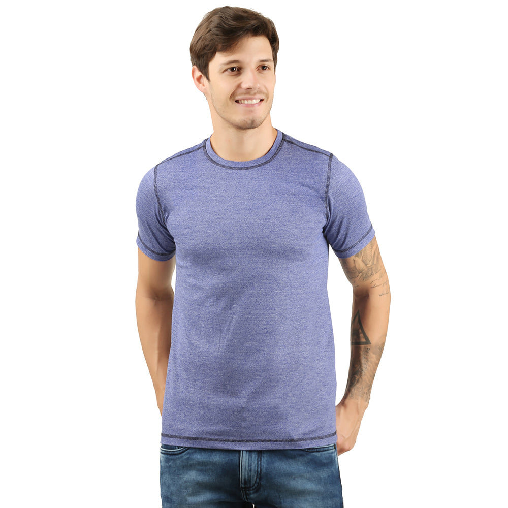 violet neck T-shirt