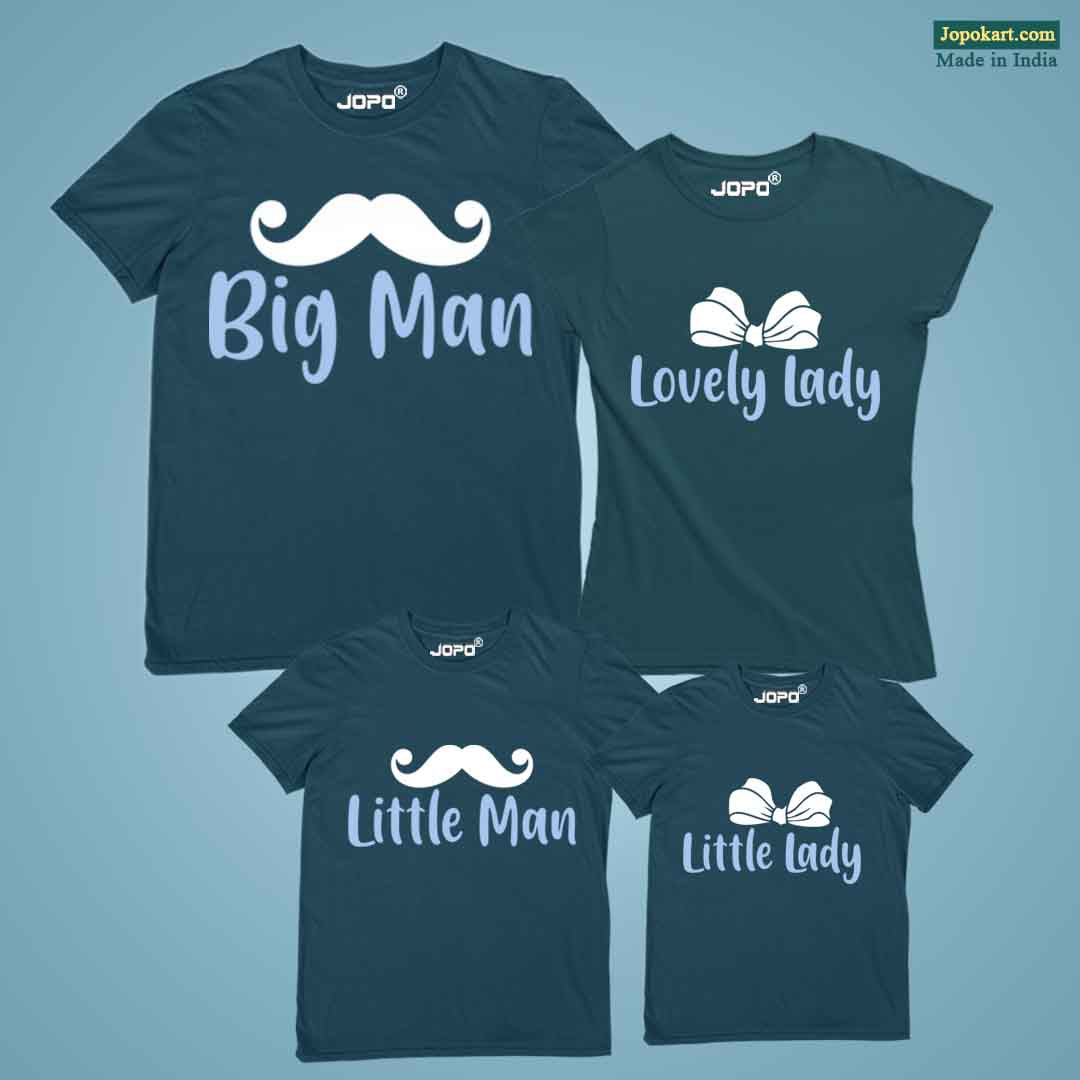 Little Man Theme Birthday Party Matching Family T-shirts Son's First Birthday