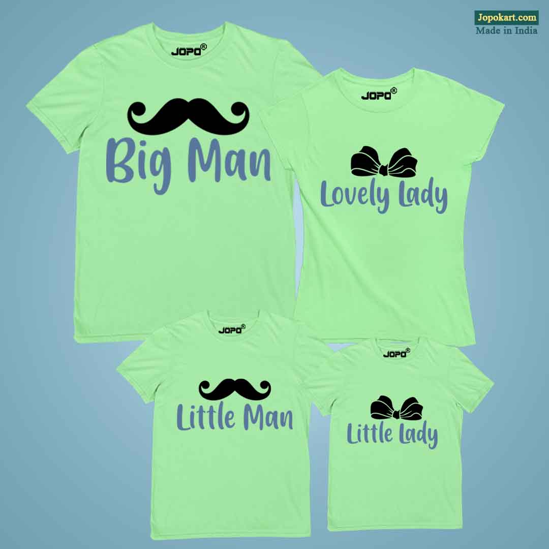 Little Man Theme Birthday Party Matching Family T-shirts Son's First Birthday