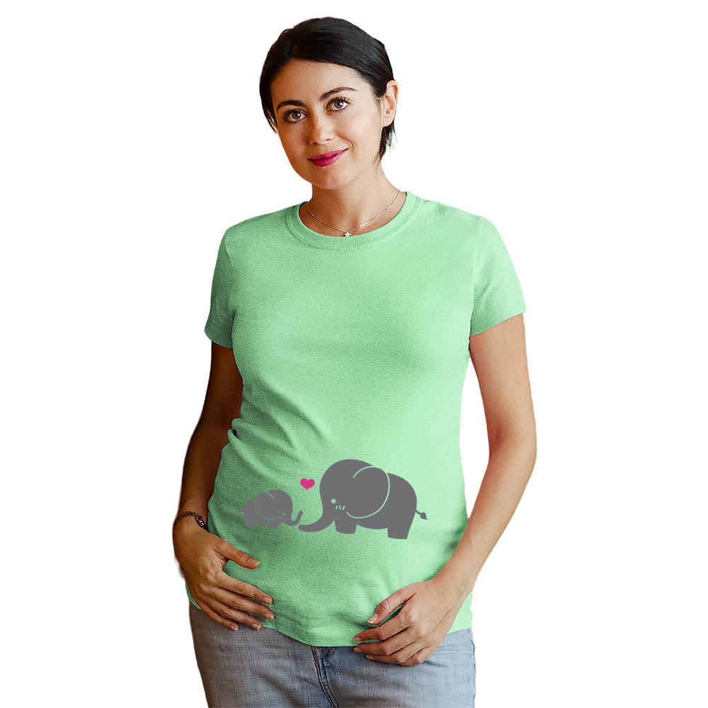 Elephant Love Maternity Tshirts