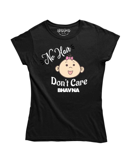 No hair Dont Care girl black