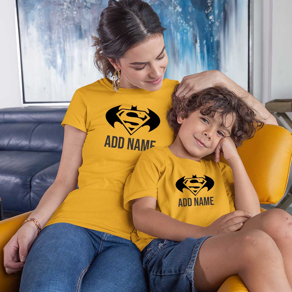 Super mom son add name mustard