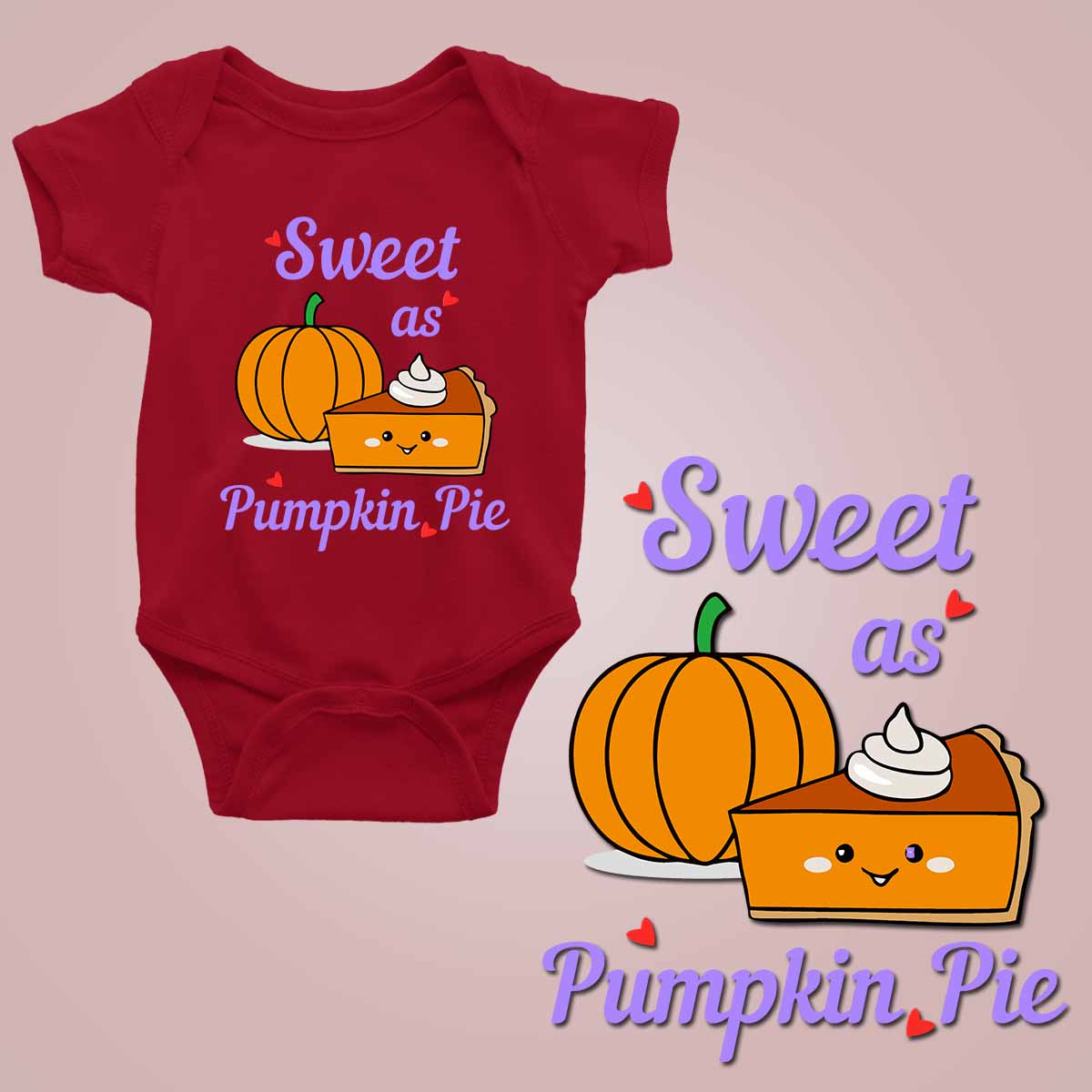 Sweet as pumpkin pie naroon