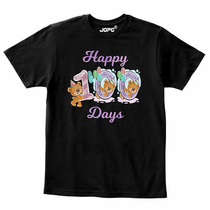 TEDDY HAPPY 100 DAYS BLACK