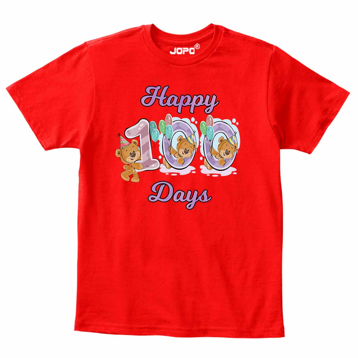 TEDDY HAPPY 100 DAYS RED