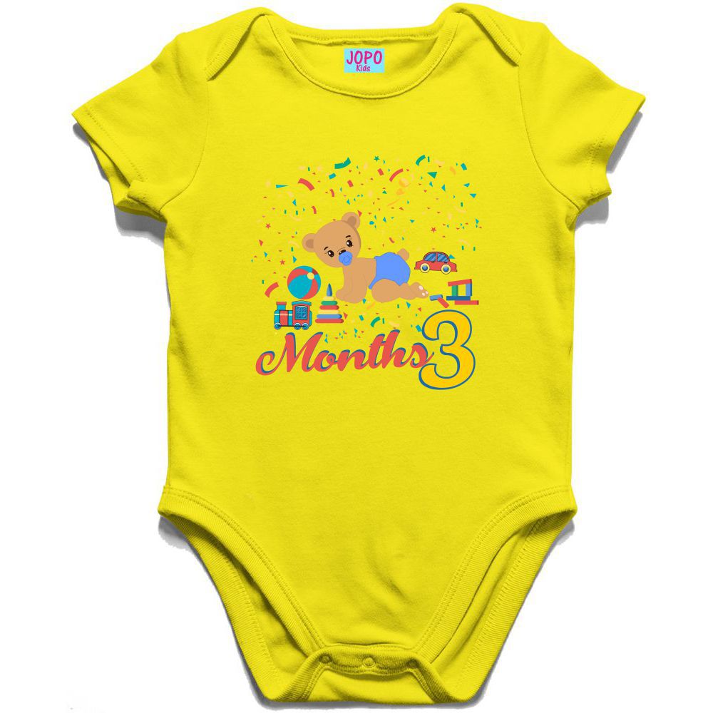 Teddy 3month onesie