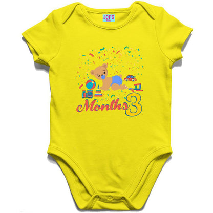 Teddy 3month onesie