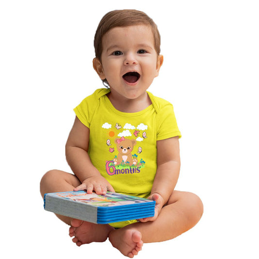 Teddy 6month onesie