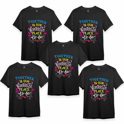 cotton t shirt design for friendship group shirts models t shirt design about friendship family black