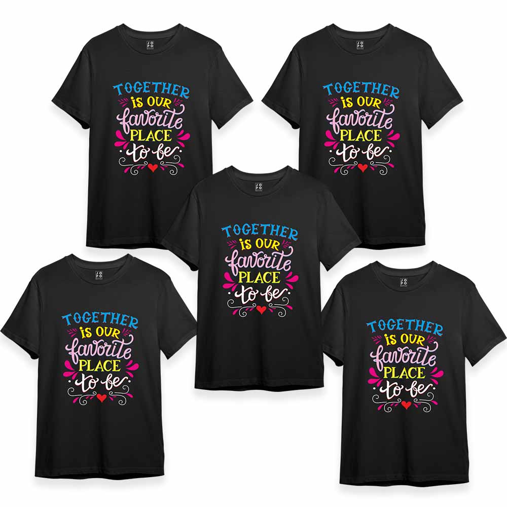 cotton t shirt design for friendship group shirts models t shirt design about friendship family black