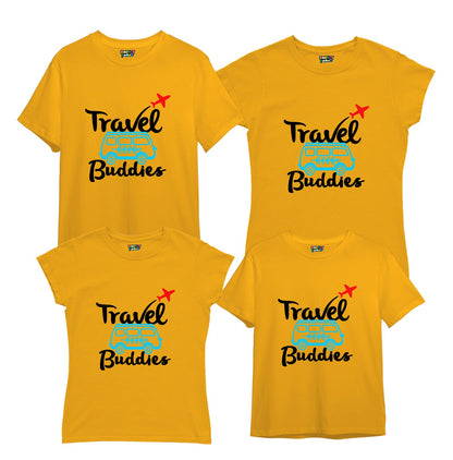 Travel Buddies Matching Family Tshirts
