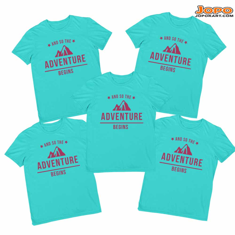 cotton group t shirts for friends t shirts for group of friends group t shirt for friends aqua blue