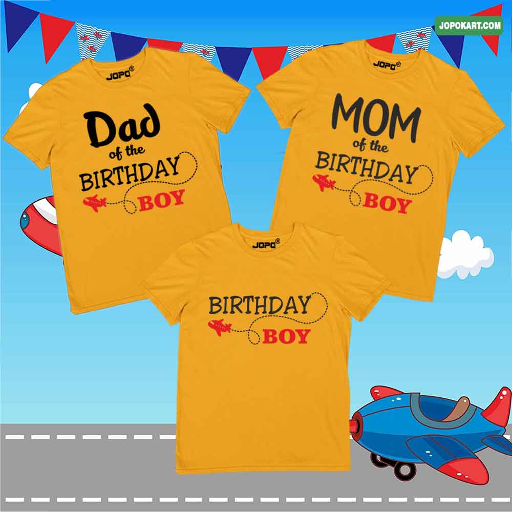 Aviator Party Matching Family airplane Birthday ocassions