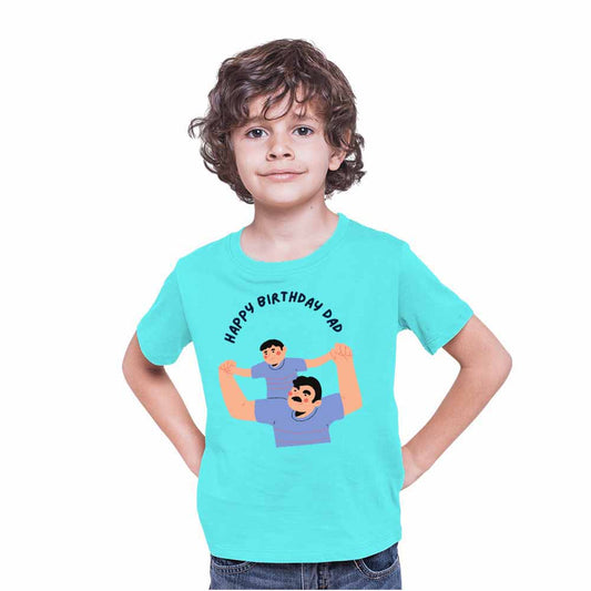 Happy Birthday Dad design Boy T-shirt