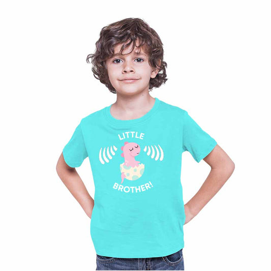 Little Brother baby dragon Design Multicolor T-shirt/Romper