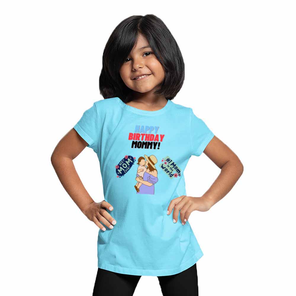 Happy Birthday mommy world T-shirt/Romper