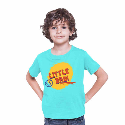 Little Brother smiley Design Multicolor T-shirt/Romper
