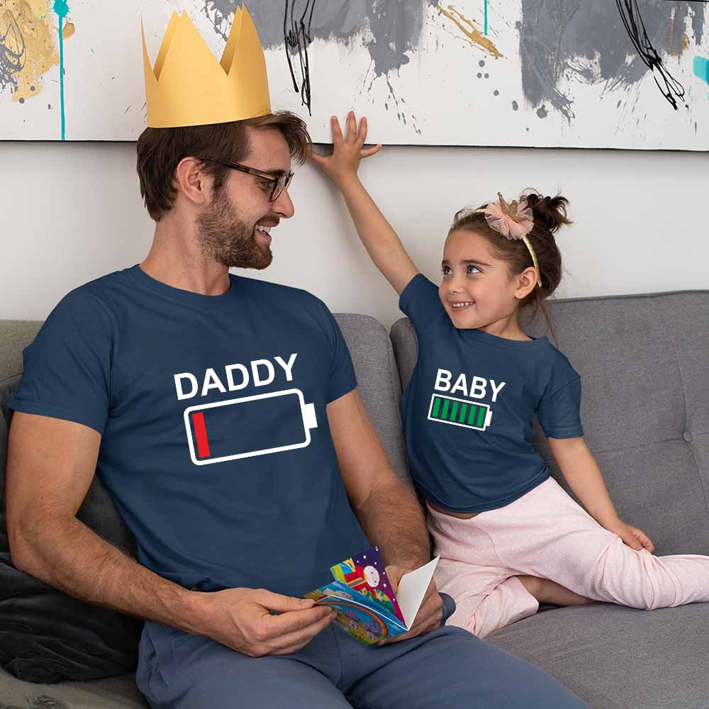 cotton papa shirts daddy and daughter t shirts dad and daughter t shirts navy