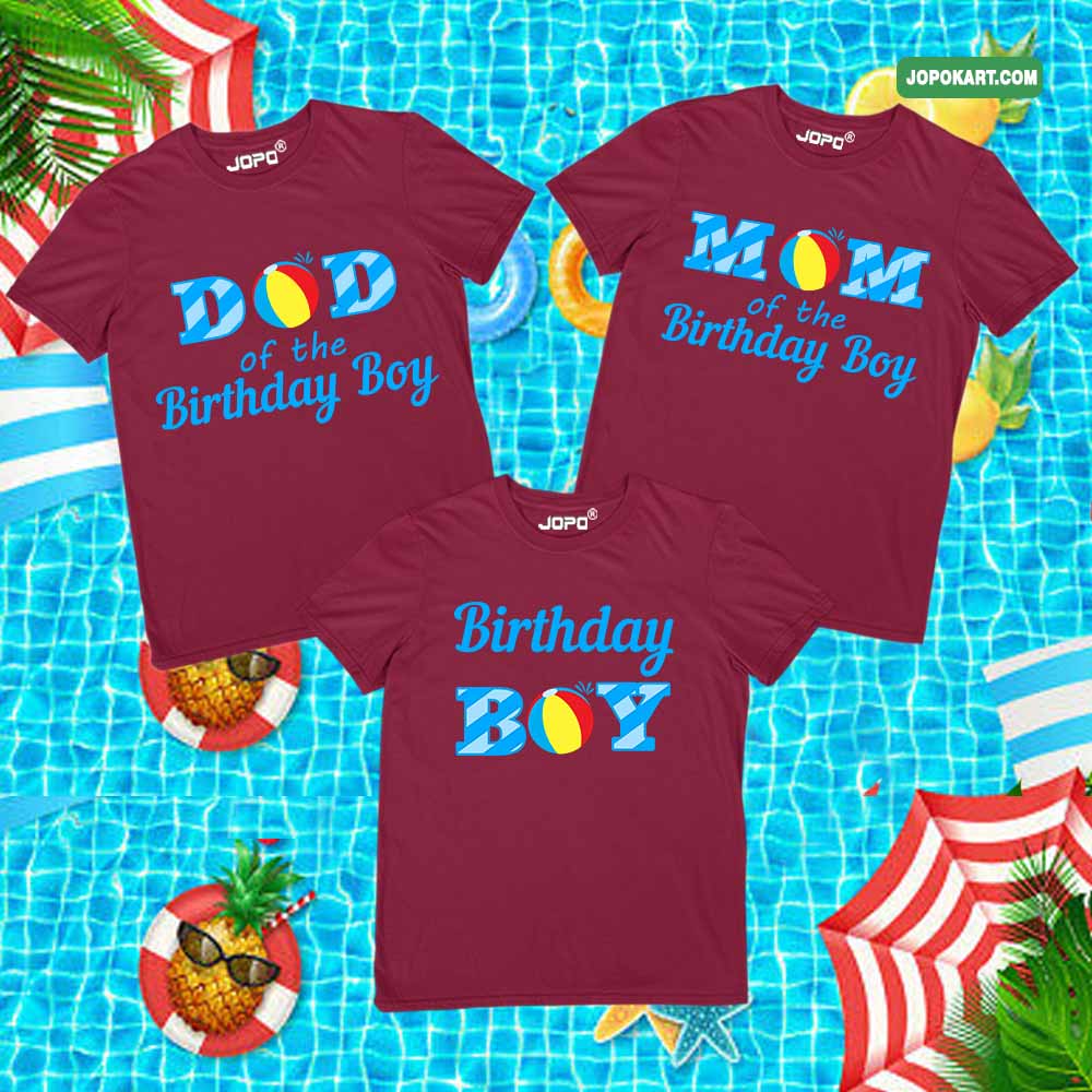birthday boy ball Maroon