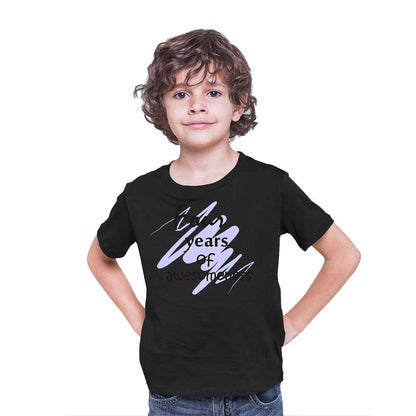 Printed designed 4rd Birthday Theme Kids T-shirt