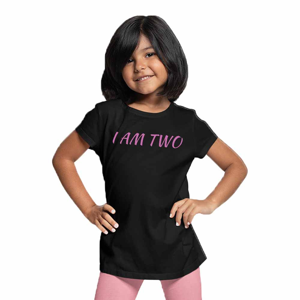 I Am Two Birthday Theme Kids T-shirt