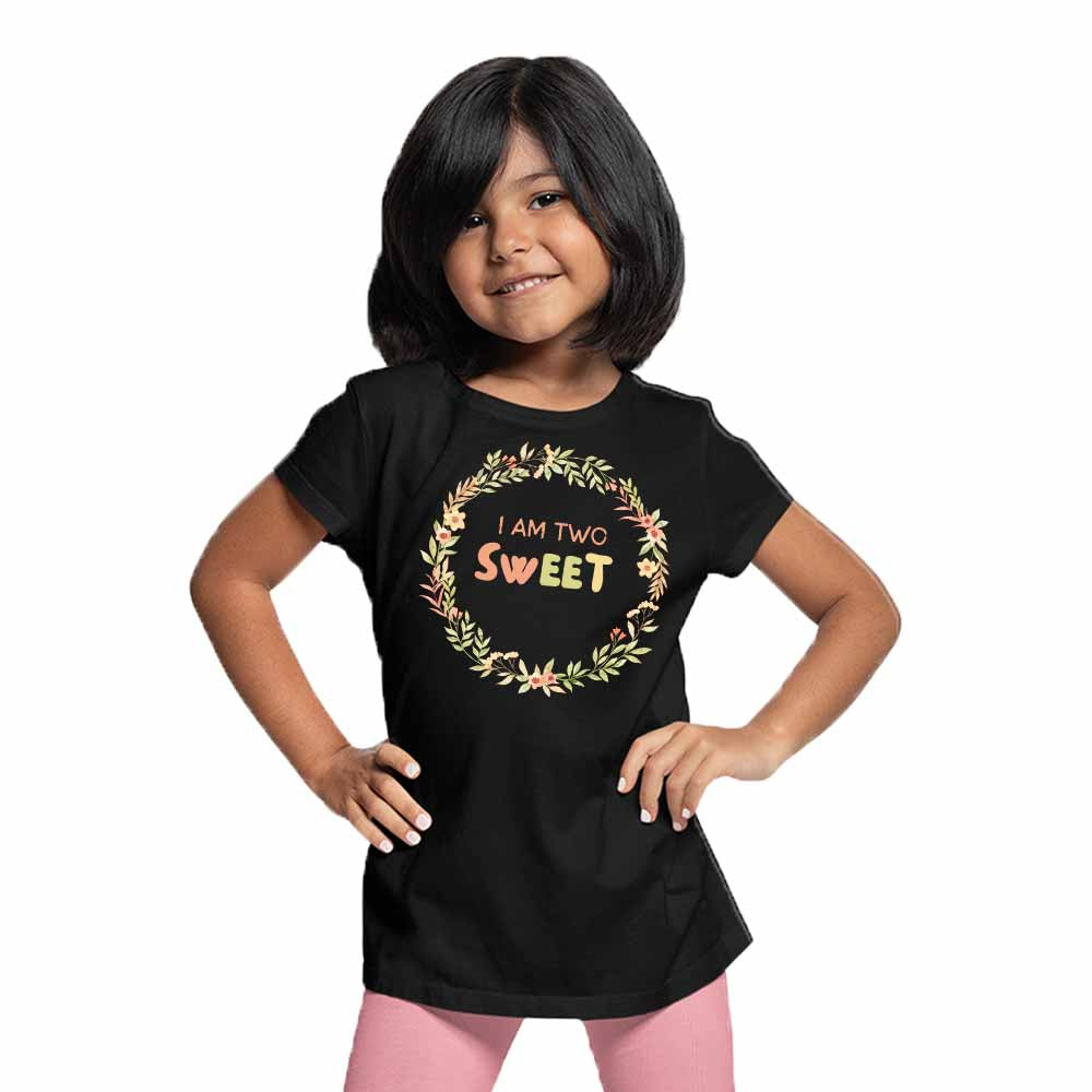 I Am Two Sweet Design kids T-shirt/Romper