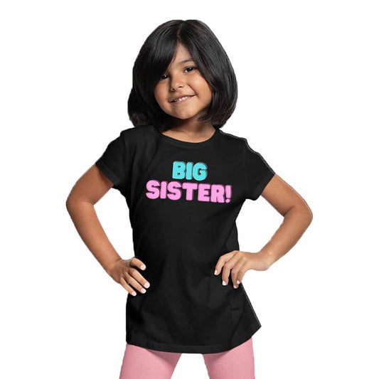Big Sister Printed Design T-Shirt